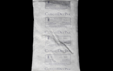Cargo Dry Pak container desiccant in a 500-gram packet for transport purposes