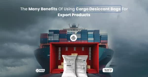 Cargo desiccant bags mainly consist of a highly adsorbent material such as silica gel beads, activated clay, or molecular sieves, that help greatly with moisture control within the packaging, and transportation of exported goods via cargo.